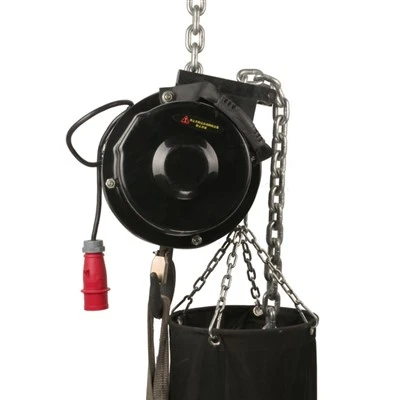 Palan electric cu etapă neagră de 1,5 tone